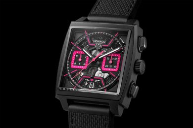 TAG Heuer 澳洲5官网直播最新幸运号码 Unveils Bold Pink Edition of the Monaco Chronograph